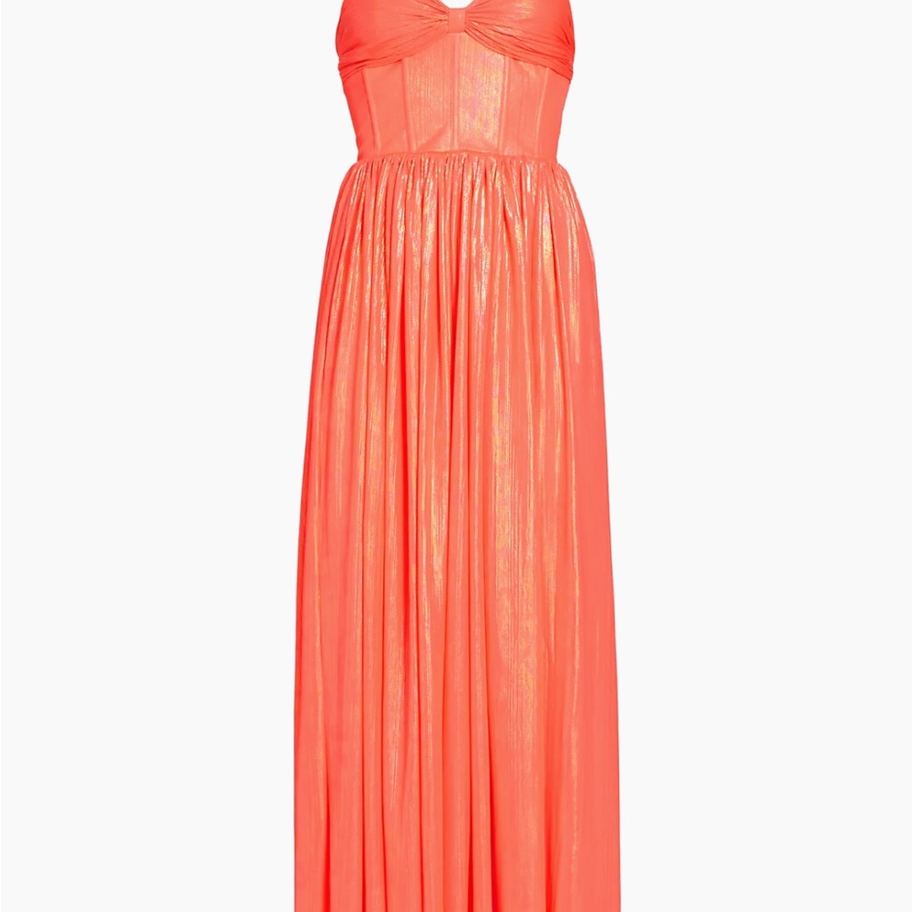 Bronx and Banco Coral Strapless Gown size xs/sm